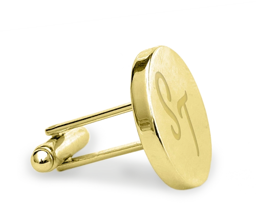 Personalise your cufflinks