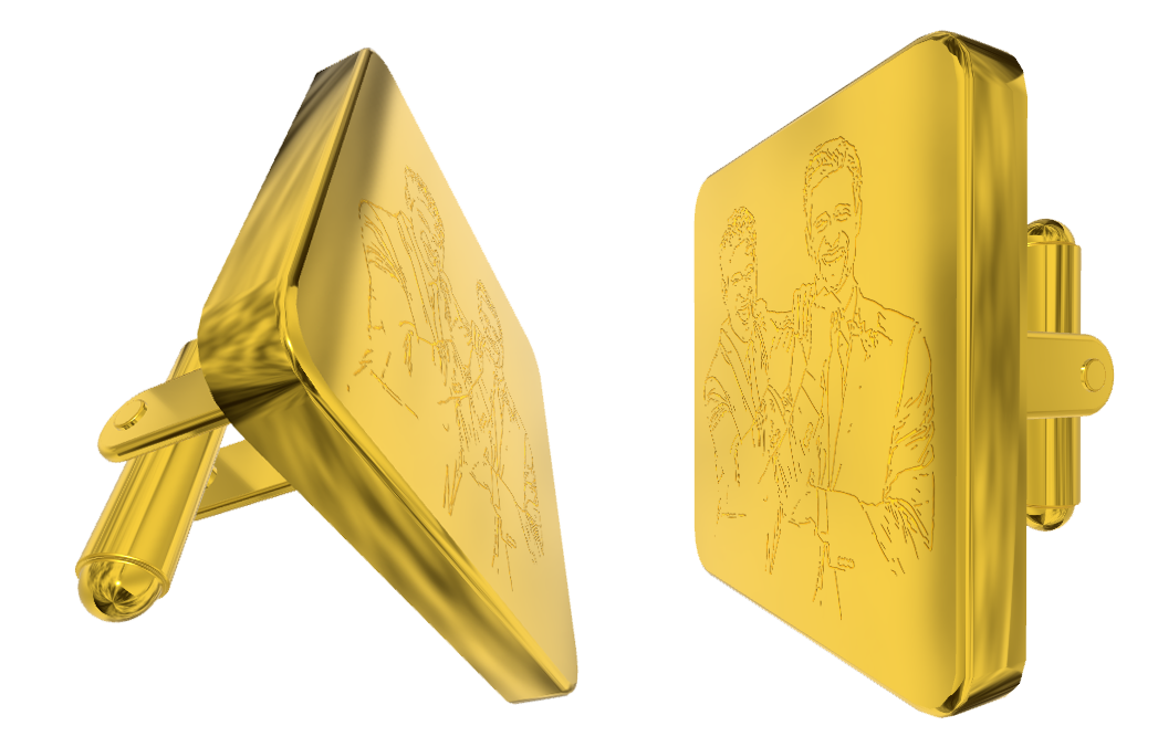 Personalised Cufflinks With Engraving customcufflinks.co.uk